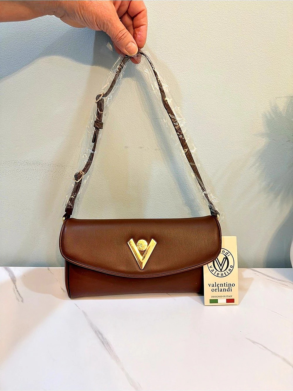 Valentino Orlandi Florentine Shoulder Bags Brown Size One Size